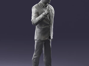man in pose 0288 3d print ready 3D Print Model