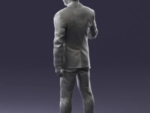 man in pose 0288 3d print ready 3D Print Model