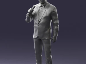 man in pose 0288 3d print ready 3D Print Model