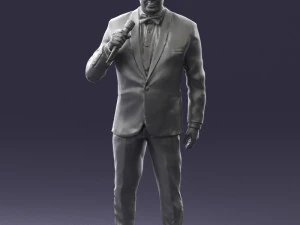 man in pose 0288 3d print ready 3D Print Model