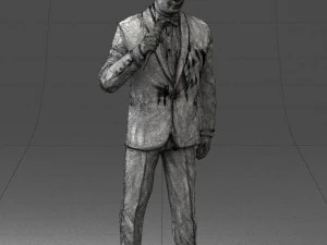 man in pose 0288 3d print ready 3D Print Model