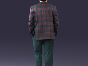 man in jacket 0289 3d print ready 3D Принт Модель