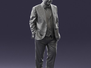 man in jacket 0289 3d print ready 3D Принт Модель