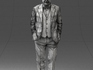 man in jacket 0289 3d print ready 3D Принт Модель