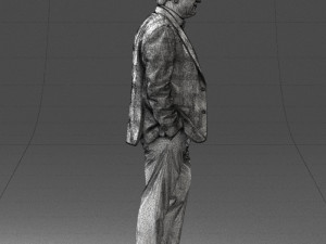 man in jacket 0289 3d print ready 3D Принт Модель