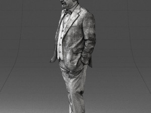 man in jacket 0289 3d print ready 3D Принт Модель