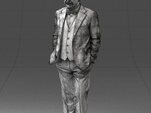 man in jacket 0289 3d print ready 3D Принт Модель