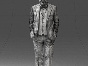 man in jacket 0289 3d print ready 3D Принт Модель