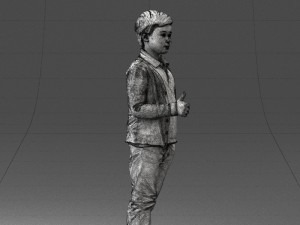 boy in pose 0241 3D Model