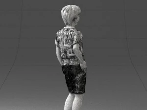 boy in pose 0243 3d print ready 3D Print Model