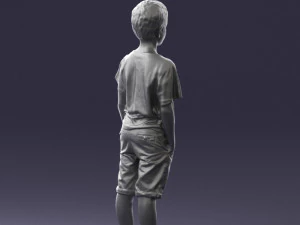 boy in pose 0250 3D Model