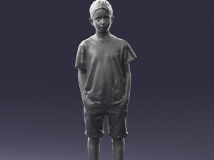 boy in pose 0250 3d print ready 3D Print Model