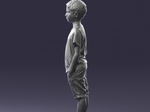 boy in pose 0250 3d print ready 3D Print Model