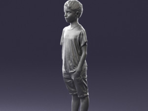 boy in pose 0250 3d print ready 3D Print Model