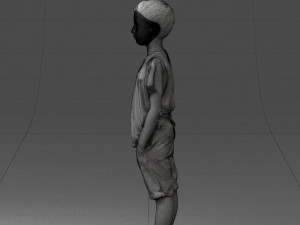 boy in pose 0250 3d print ready 3D Print Model