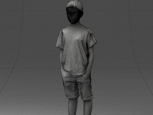 boy in pose 0250 3d print ready 3D Print Model