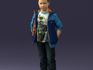 boy in pose 0265 3D 模型