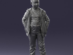 boy in pose 0265 3D 模型