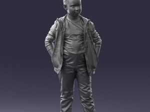 boy in pose 0265 3D 模型