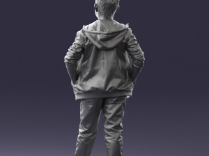 boy in pose 0265 3D 模型
