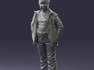 boy in pose 0265 3D 模型