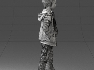 boy in pose 0265 3D 模型
