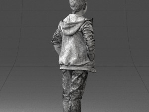 boy in pose 0265 3D 模型