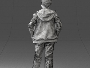 boy in pose 0265 3D 模型