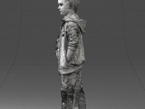 boy in pose 0265 3D 模型