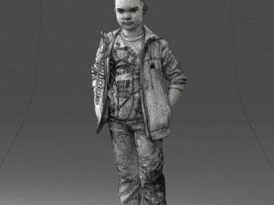 boy in pose 0265 3D 模型