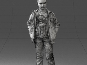 boy in pose 0265 3D 模型
