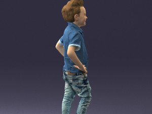 boy in pose 0270 3Dモデル