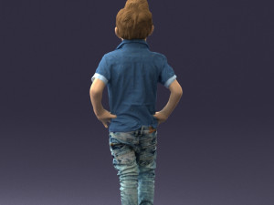 boy in pose 0270 3Dモデル