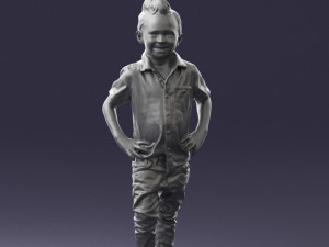 boy in pose 0270 3Dモデル