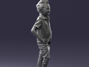 boy in pose 0270 3Dモデル