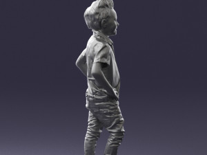 boy in pose 0270 3Dモデル