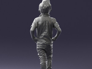 boy in pose 0270 3Dモデル