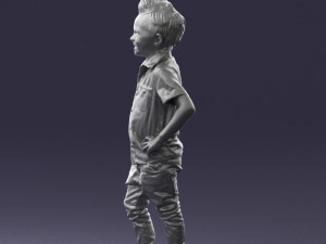 boy in pose 0270 3Dモデル