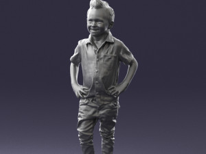 boy in pose 0270 3Dモデル