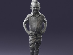 boy in pose 0270 3Dモデル