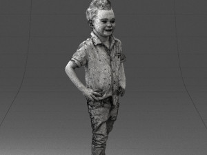 boy in pose 0270 3Dモデル