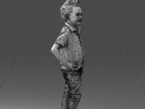 boy in pose 0270 3Dモデル