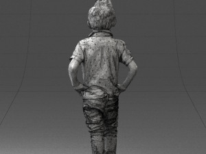 boy in pose 0270 3Dモデル