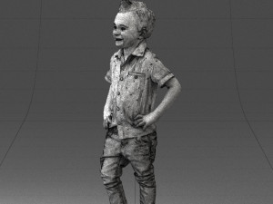 boy in pose 0270 3Dモデル