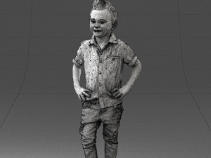 boy in pose 0270 3Dモデル