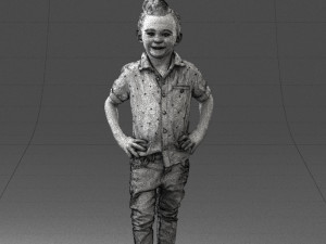 boy in pose 0270 3Dモデル