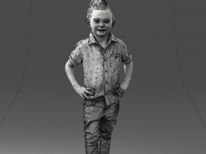 boy in pose 0270 3Dモデル