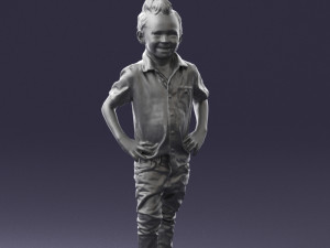 boy in pose 0270 3d print ready 3D Принт Модель