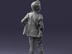 boy in pose 0275 3D Model
