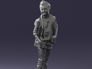 boy in pose 0275 3d print ready 3D 프린트 모델